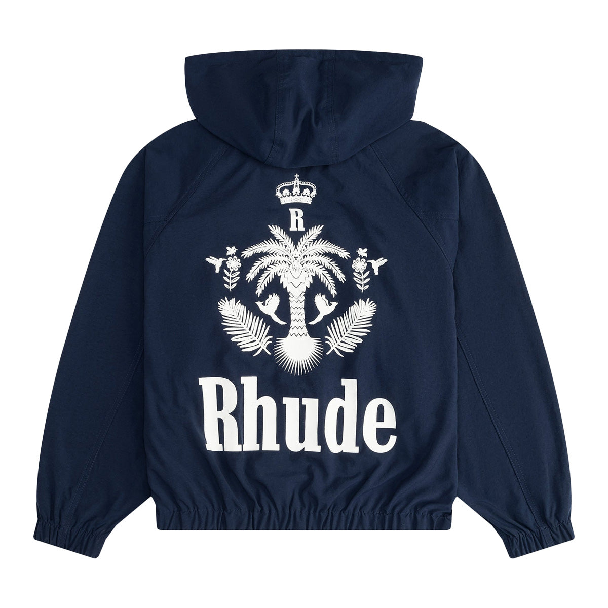 Rhude Palm Track Jacket Navy