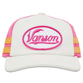 Supreme Vanson Leathers Mesh Back 6-Panel Pink