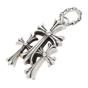 Chrome Hearts Large Triple Cross Pendant With Bale