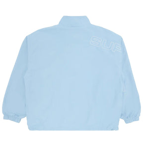 Supreme Spellout Embroidered Ripstop Track Jacket Light Blue