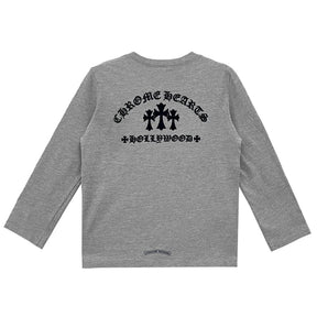 Chrome Hearts Triple Cross Hollywood Long Sleeve Grey