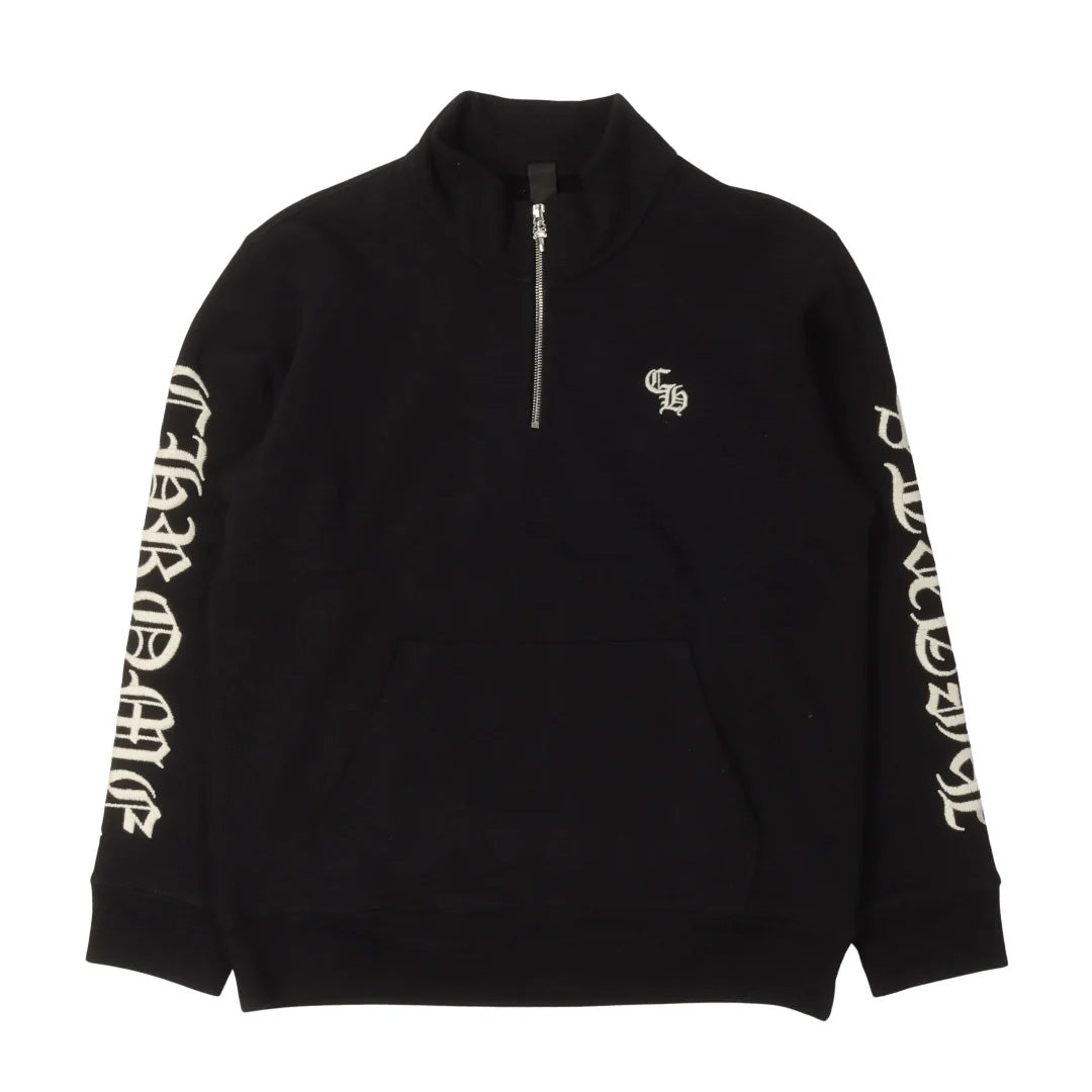 Chrome Hearts Slo Ride Quarter Zip Black