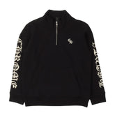Chrome Hearts Slo Ride Quarter Zip Black