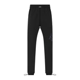 Amiri Staggered Sweatpants Black