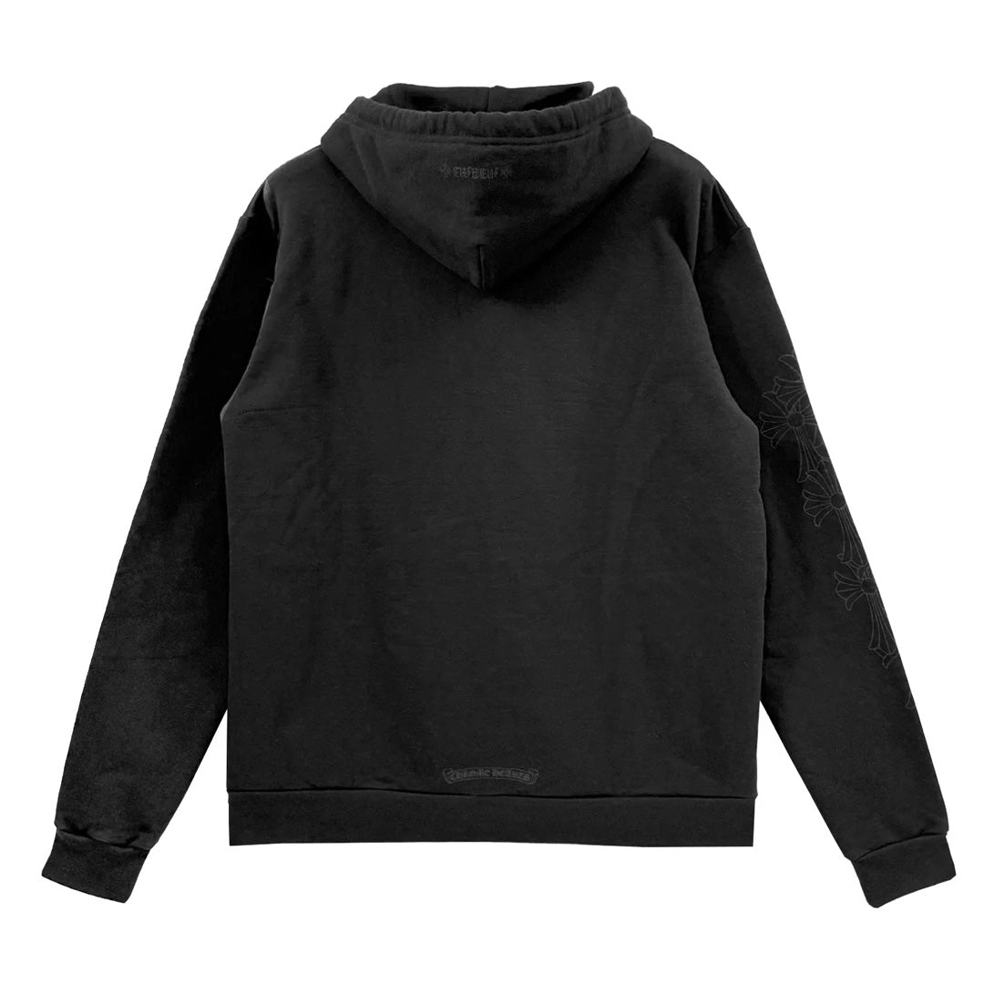 Chrome Hearts Miami Exclusive Cemetery Hoodie Black