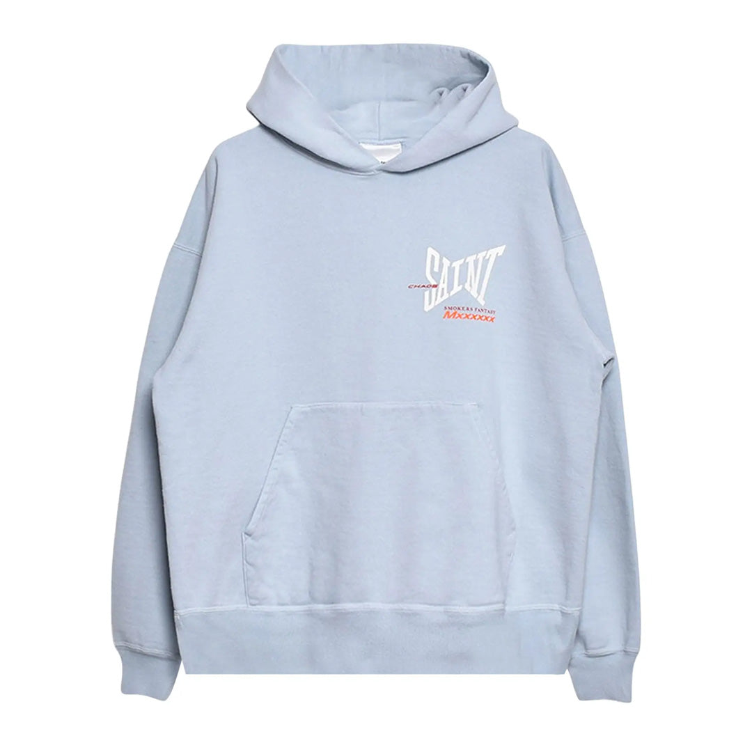 Saint Michael Ribbon Saint Hoodie Sky Blue