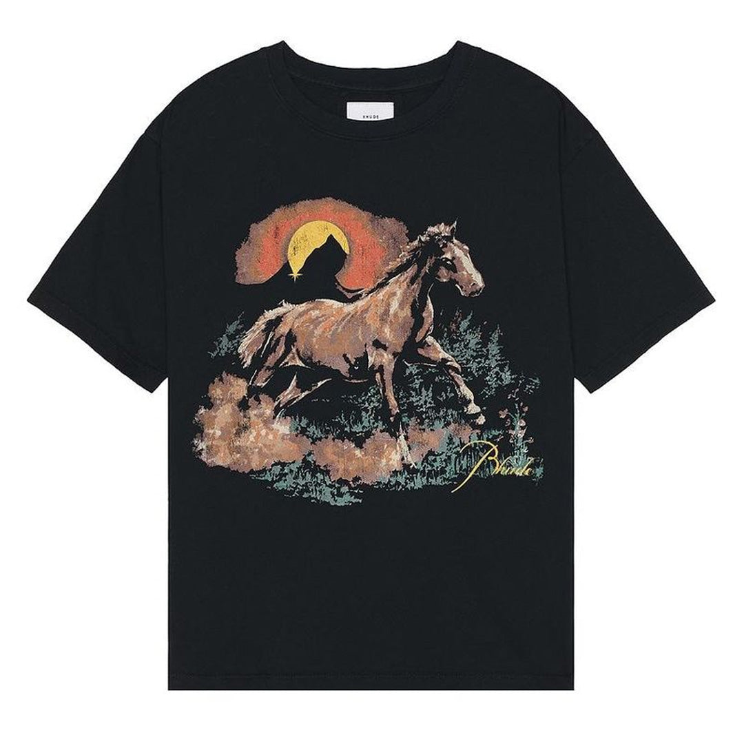 Rhude Santo T-Shirt Black