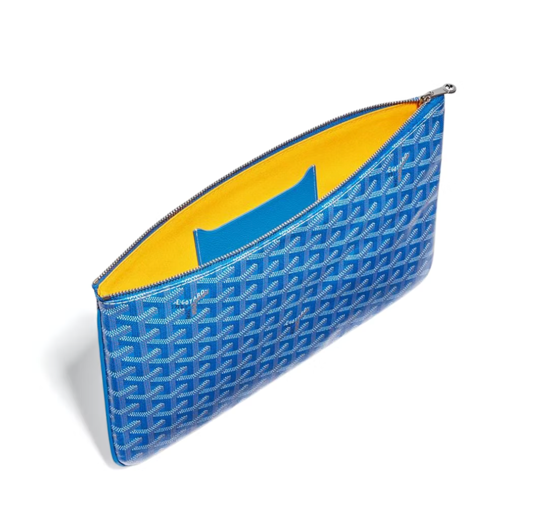 Goyard Senat Pouch MM Sky Blue Kenshi
