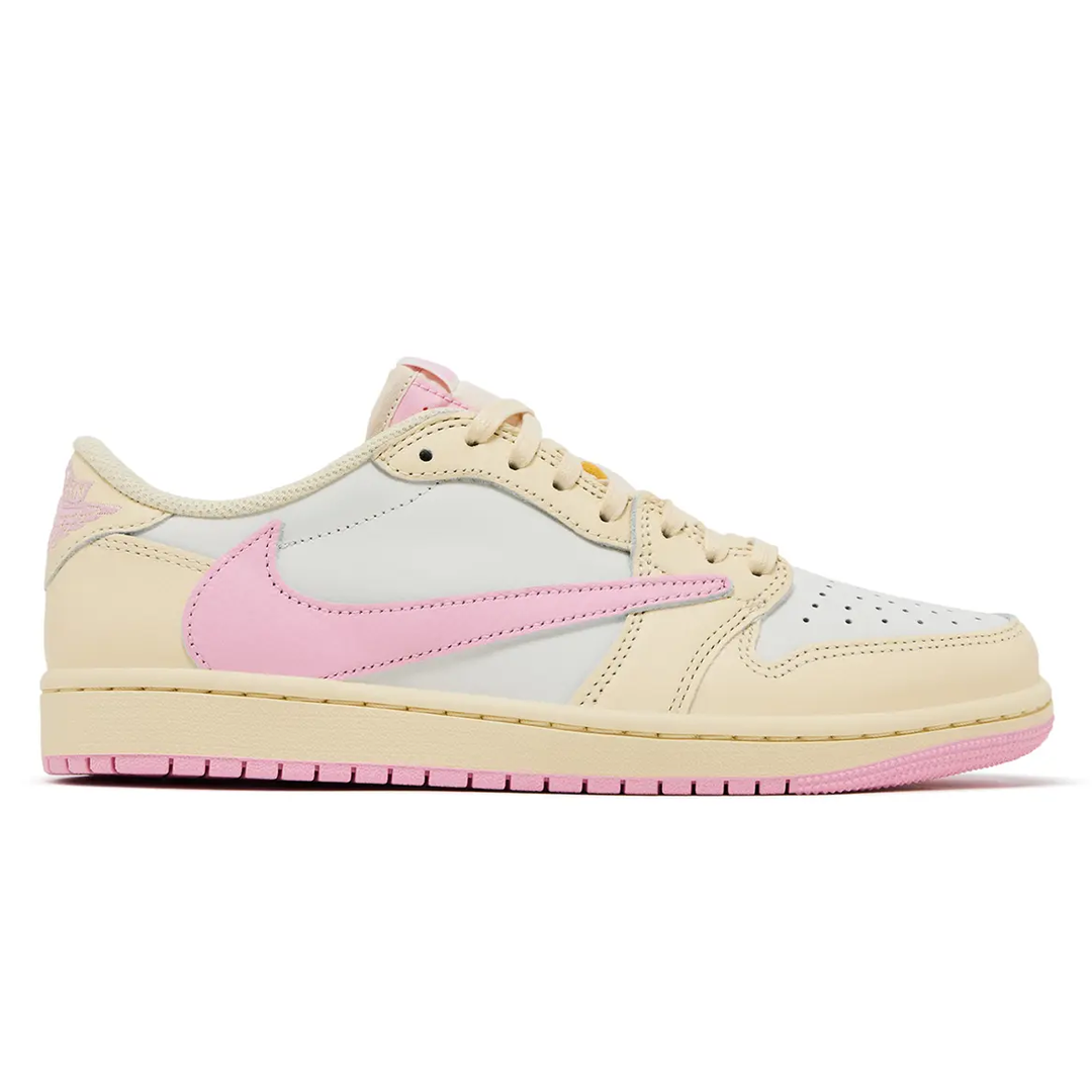 Jordan 1 Retro Low OG SP Travis Scott Shy Pink