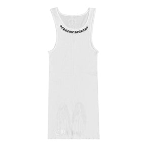 Chrome Hearts Neck Logo Miyumi Sisters White Tank Top