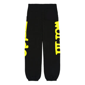 Sp5der Beluga Sweatpant Black/Yellow