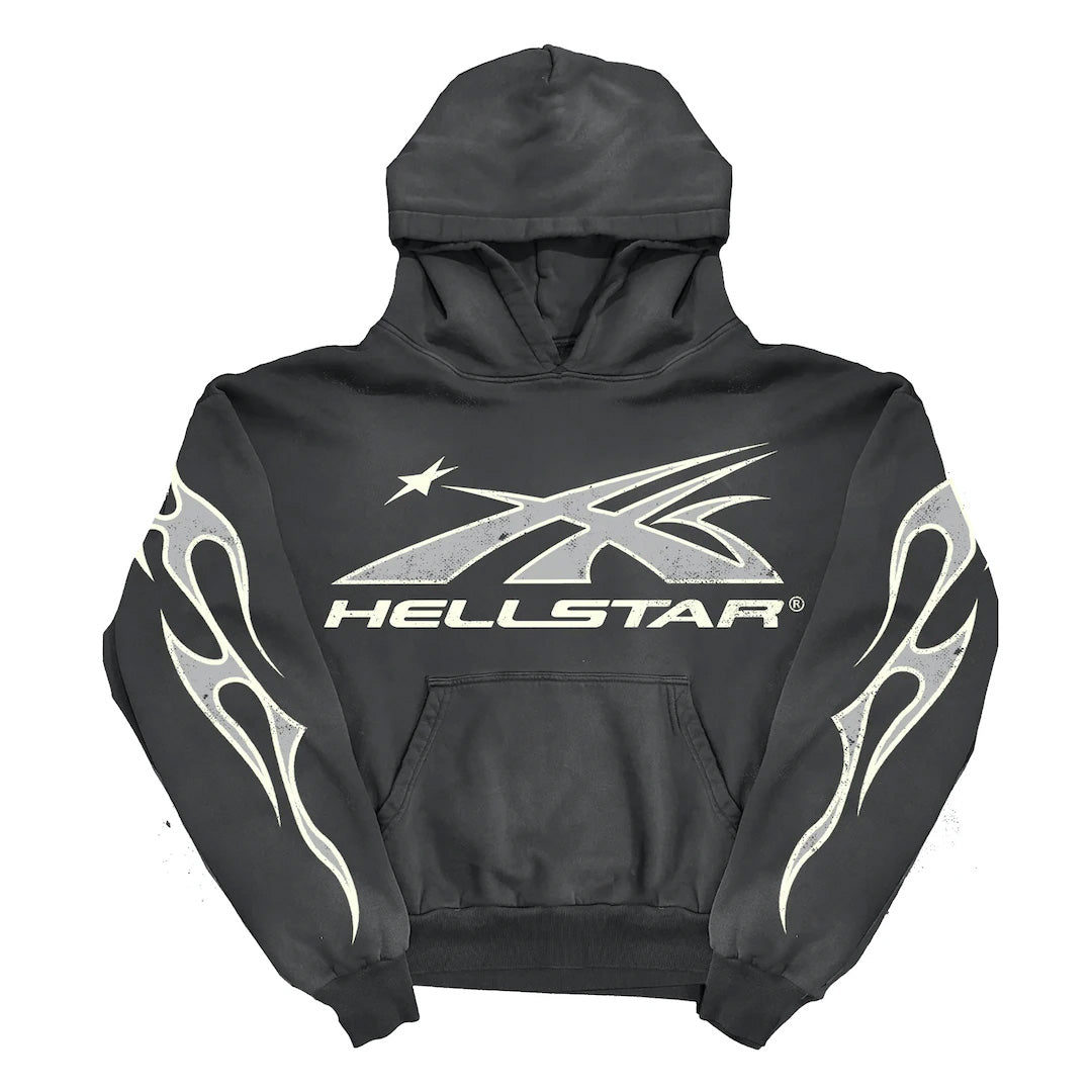 Hellstar Sport Logo Hoodie Black