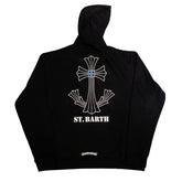 Chrome Hearts St Barths Exclusive Hoodie Black Blue