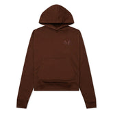 Amiri Staggered Hoodie Brown