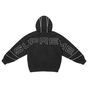 Supreme Paneled Hoodie Black