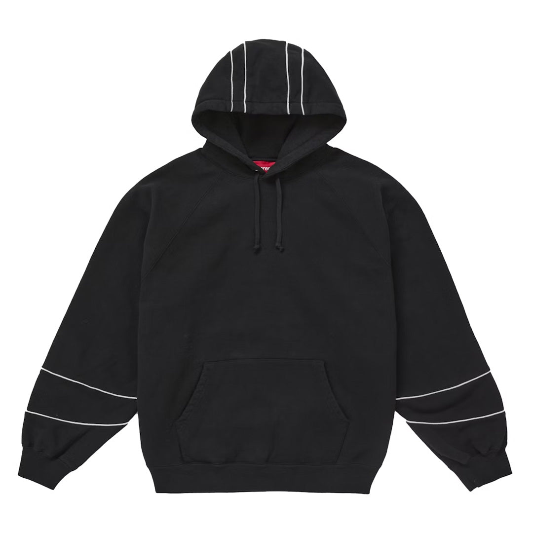 Supreme Paneled Hoodie Black