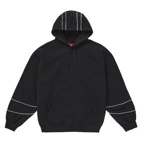Supreme Paneled Hoodie Black