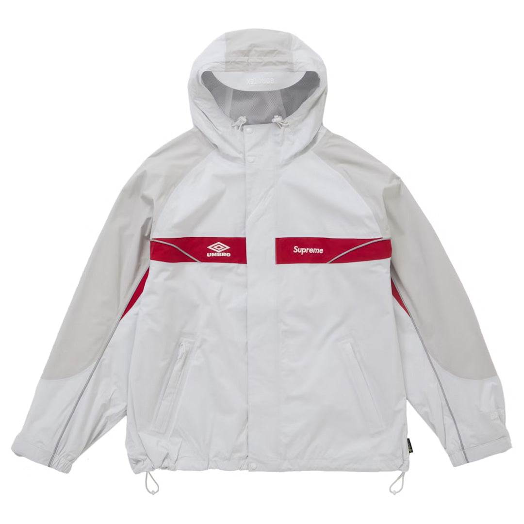 Supreme Umbro GORE-TEX Jacket White/Red