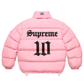 Supreme Umbro Down Puffer Jacket Pink