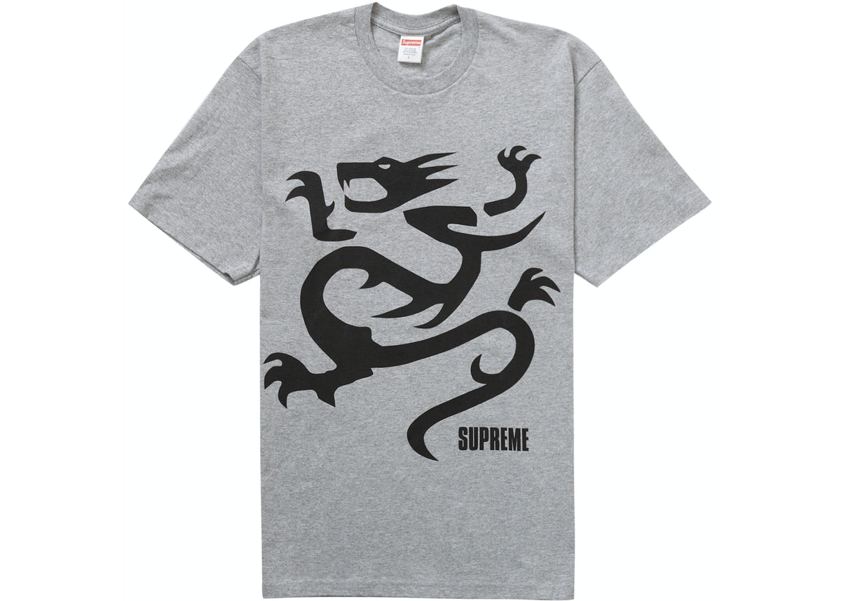Supreme Mobb Deep Dragon Tee Heather Grey