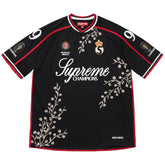 Supreme Floral Soccer Jersey Black