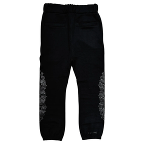 Chrome Hearts Black Floral Sweatpants