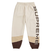 Supreme Paneled Sweatpants Natural