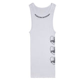 Chrome Hearts Love You Rib Tank White/Black