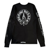 Chrome Hearts Deadly Doll Thermal Long Sleeve T-Shirt Black