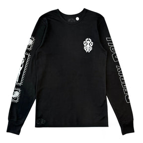 Chrome Hearts Deadly Doll Thermal Long Sleeve T-Shirt Black
