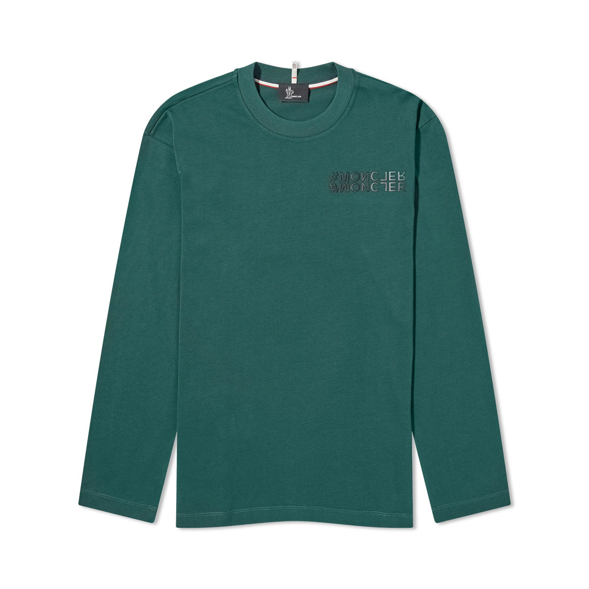 Moncler Grenoble Long Sleeve T-Shirt Green