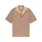 Rhude Mechanic Button Down Shirt Tan