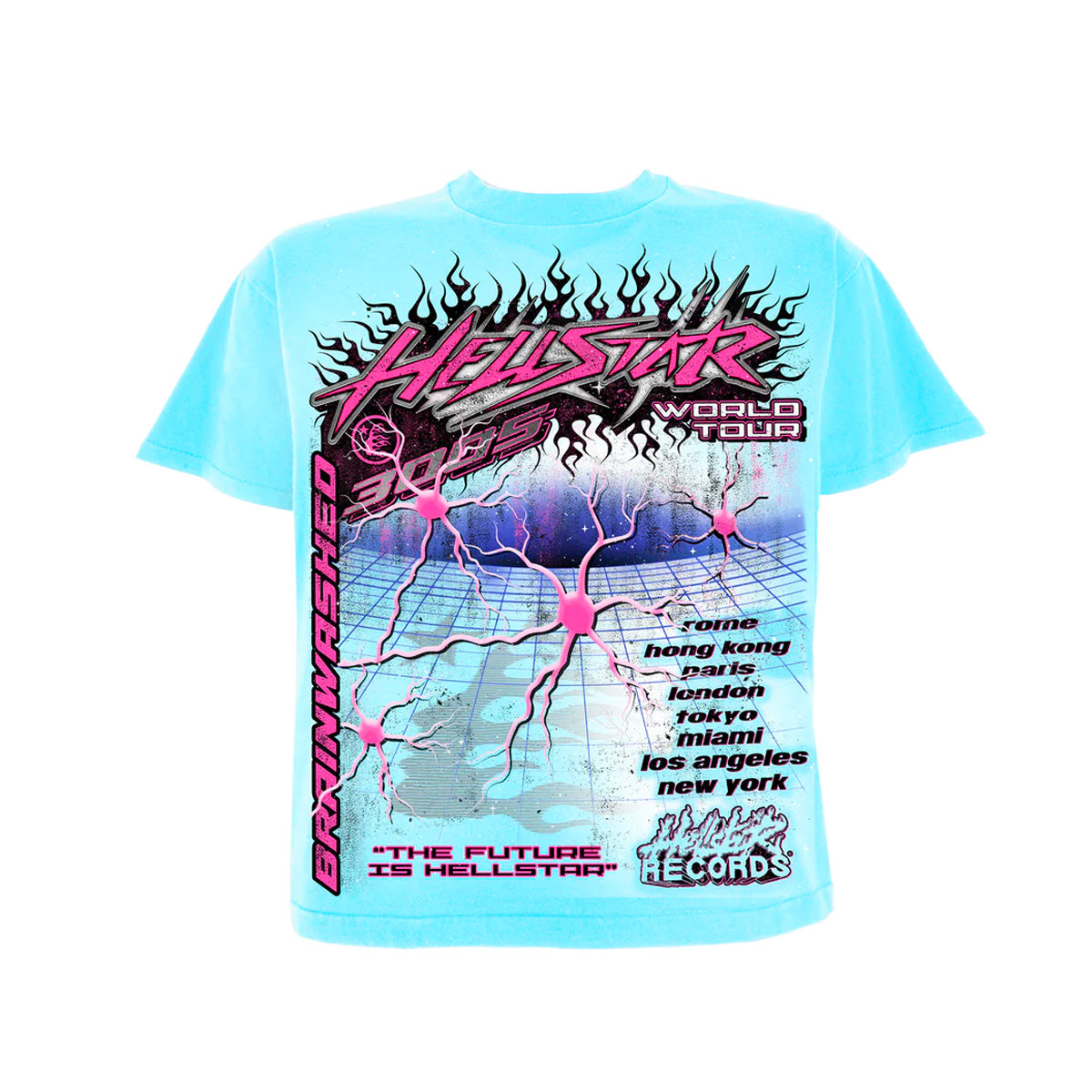 Hellstar Studios Neuron Tour T-Shirt Blue