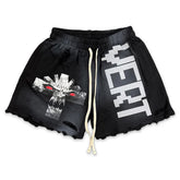 Vertabrae Vonster Sweat Shorts Black