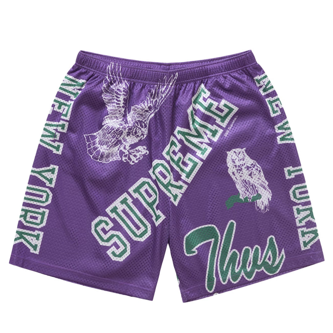 Supreme Varsity Mesh Short Purple