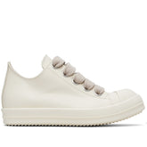 Rick Owens 'White' Jumbolaced Low Sneakers