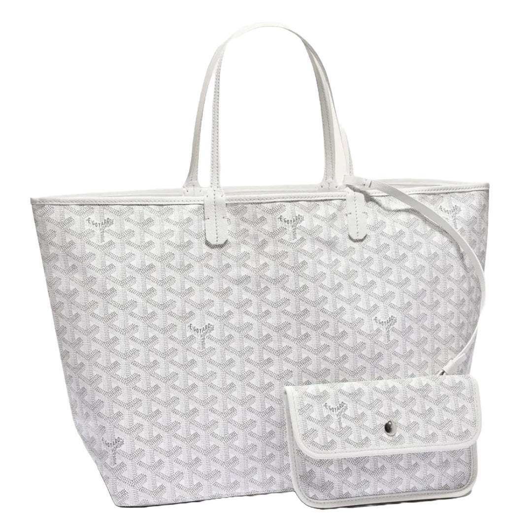 Goyard Saint Louis Tote PM White