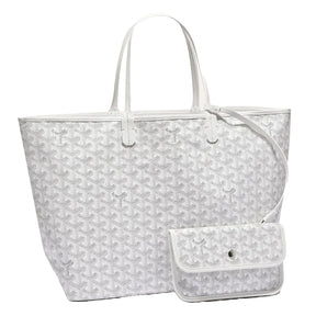 Goyard Saint Louis Tote PM White