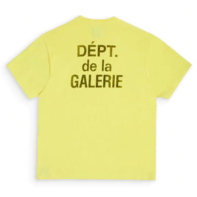 Gallery Dept. French Souvenir T-Shirt Neon Yellow