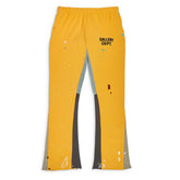 Gallery Dept. Painted Flare Sweat Pants Yellow