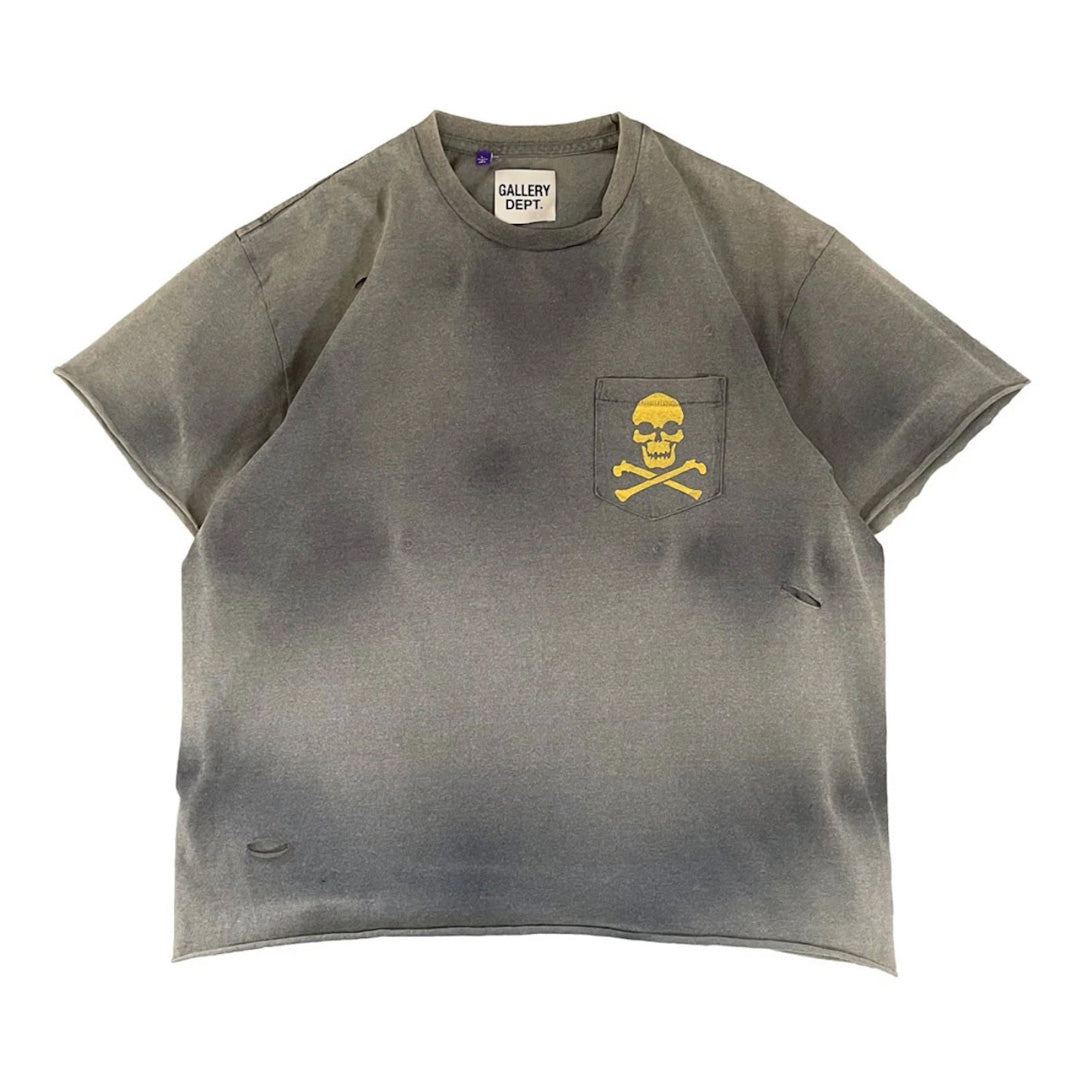 Gallery Dept. Bones T-Shirt Vintage Black