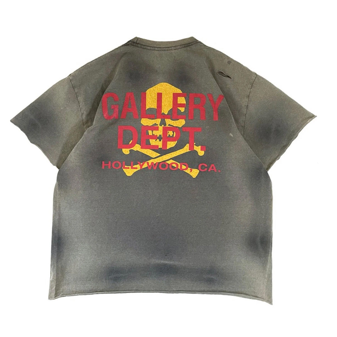 Gallery Dept. Bones T-Shirt Vintage Black