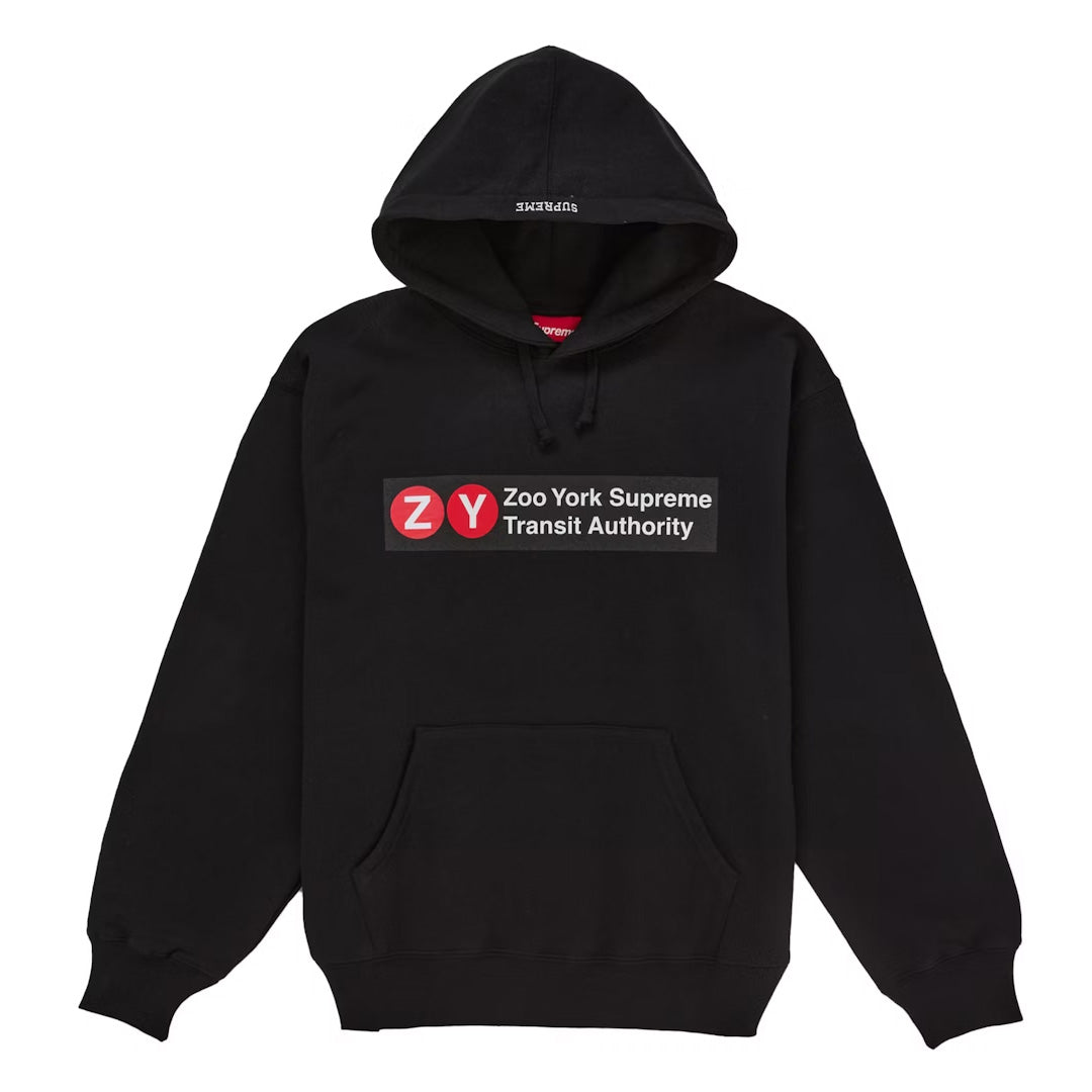 Supreme Zoo York Hooded Sweatshirt Black