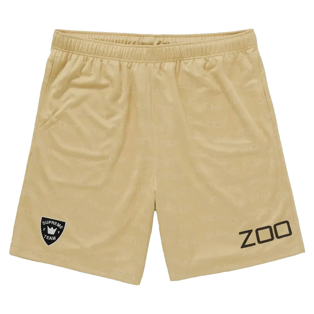 Supreme Zoo York Soccer Shorts Tan