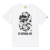 Bape Abc Camo By Bathing Ape Tee White Grey