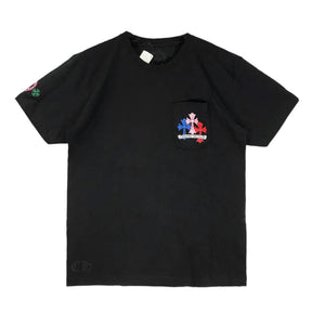 Chrome Hearts Multi Color Cross Cemetery T-Shirt Black