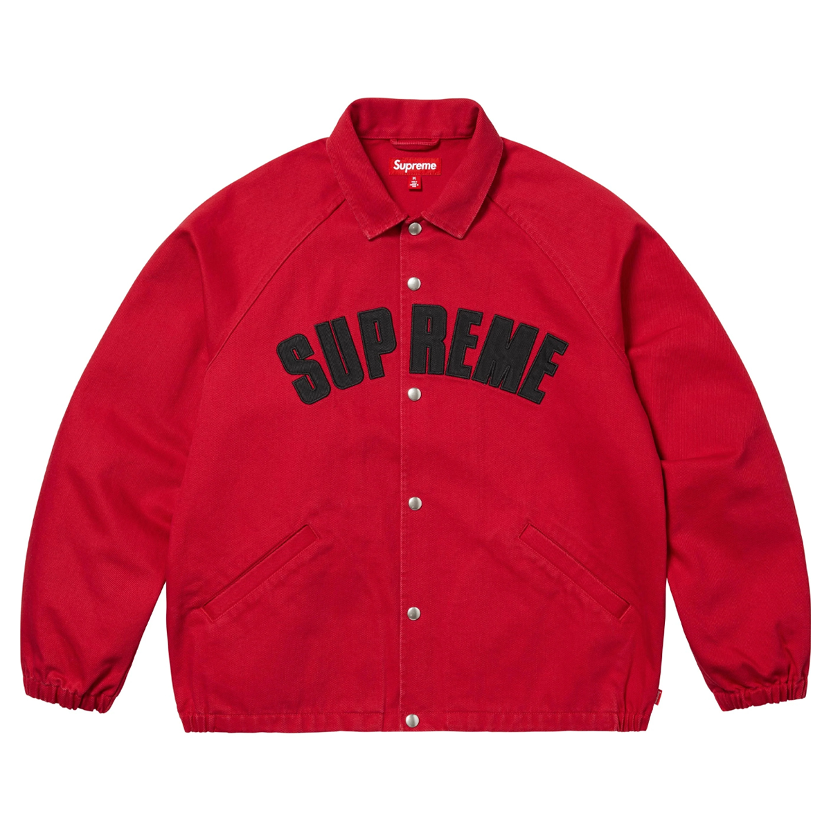 Supreme Arc Denim Coaches Jacket Red