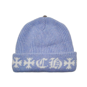 Chrome Hearts Big Daddy Aspen Exclusive Beanie Blue