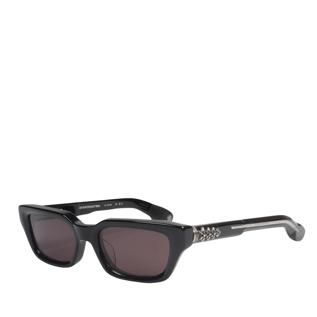 Chrome Hearts "Asstraordinaire-A" Black/Silver Glasses