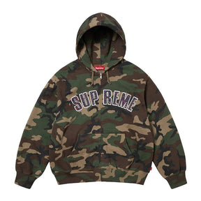 Supreme b.b. Simon Zip Up Hoodie Woodland Camo
